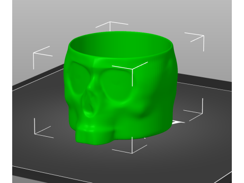 Flowerpot ashtray organizer STL files for 3D printing 3Dプリントモデル
