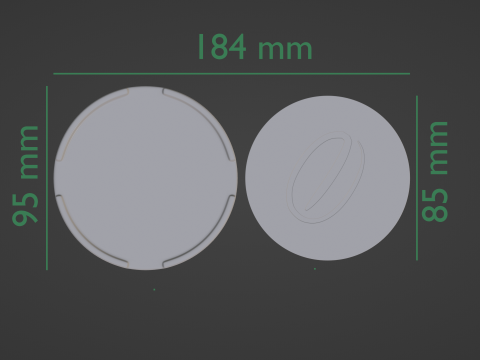 Coffee Cup Coasters Stand stl files for 3d printing 3D 打印模型