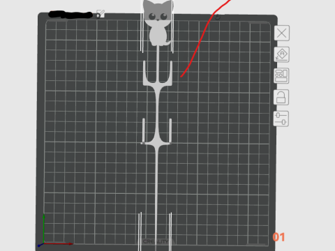Whimsical Plant Stakes STL files for 3D Print Modello di stampa 3D