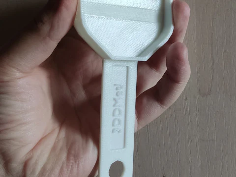 Sprinkle Stencil Bat Design 3D Print Model