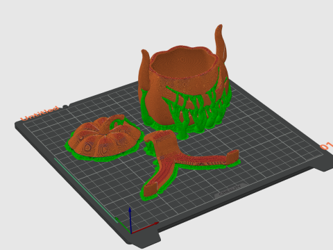 Halloween Pumpkin with Tongue Phone Stand Jack OLantern with Lid STL File for 3D Printing Spo Modelo de impresión 3D