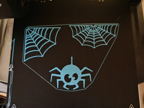 Mini Halloween Decoration Set Happy Halloween Bats Pumpkins 3 STL Files for 3D Printing 3D Baskı Modeli