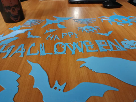 Halloween Decoration Bundle Small size Large Sets 23 STL Files for 3D Printing 3D Print Model