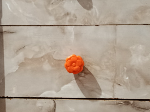 Ручка ящика с цветочным принтом на 3D-принтере - Ручка шкафа - Ручка для детской мебели 3D Принт Модель