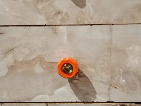 3D Printed Flower Drawer Knob - Cabinet Handle - Kids Furniture Pull 3D Print Model
