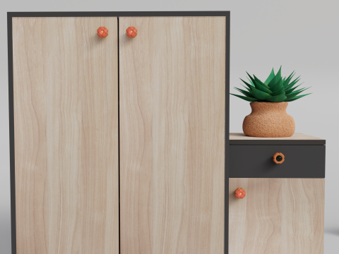 Ручка ящика с цветочным принтом на 3D-принтере - Ручка шкафа - Ручка для детской мебели 3D Принт Модель