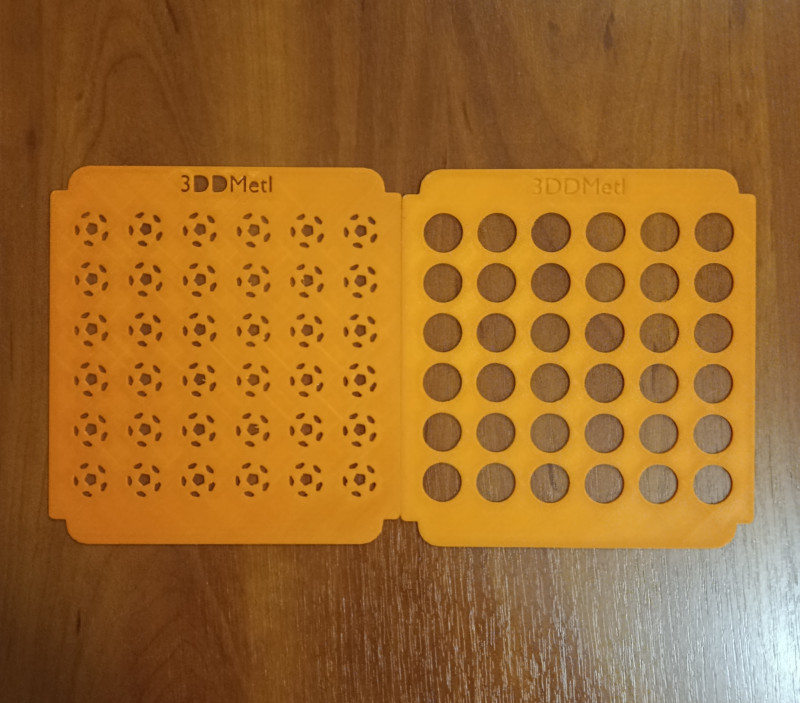 Taburkan Stensil Desain SEPAKBOLA Model Cetak 3D .c4d .max .obj .3ds .fbx .stl .blend 