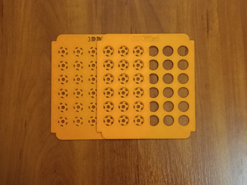 Taburkan Stensil Desain SEPAKBOLA Model Cetak 3D