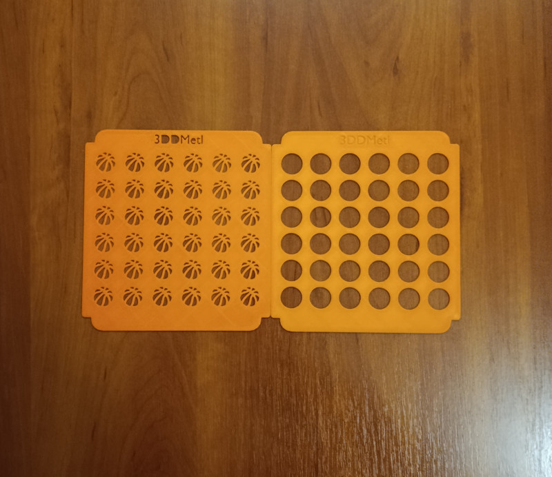 Трафарет для посипання БАСКЕТБОЛ 3D Принт Модель .c4d .max .obj .3ds .fbx .stl .blend