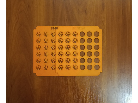 Трафарет для посипання БАСКЕТБОЛ 3D Принт Модель