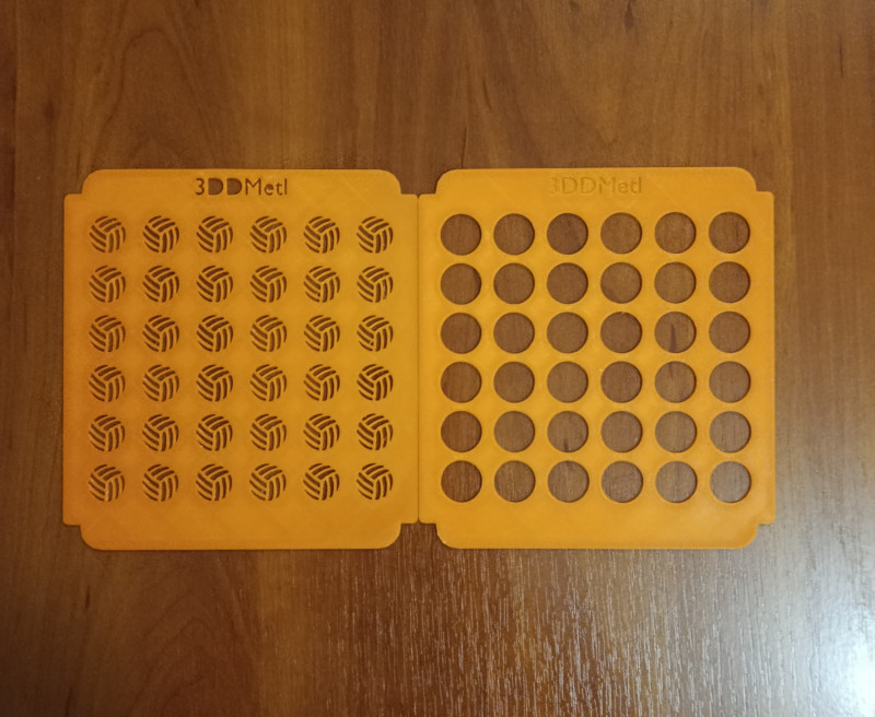 洒模板排球设计 3D 打印模型 .c4d .max .obj .3ds .fbx .stl .blend 