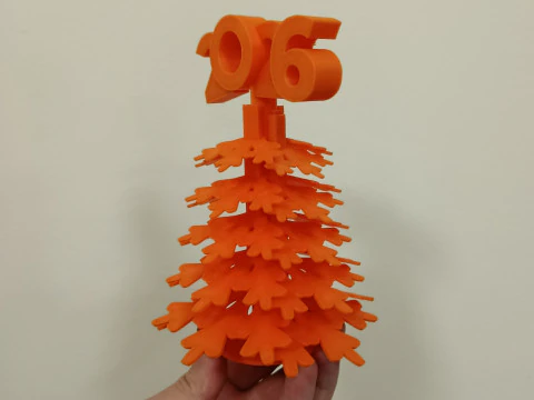 Christmas tree 2026 STL file for 3D printing 3D Print Model