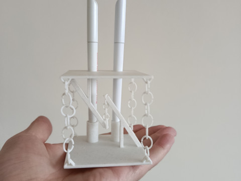 Decoração de ilusão de arquivos stl de mini caixas levitantes para impressão 3D Modelo de Impressão 3D