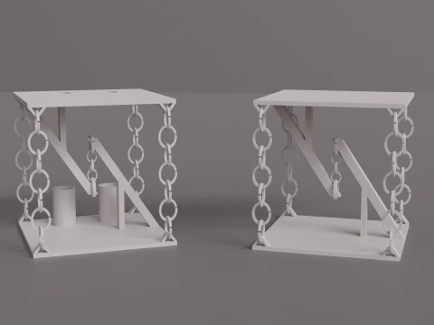 Illusion decor of Levitating magic Mini Boxes stl files for 3d printing 3D Print Model