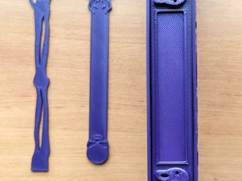 オカルト ネクロノミコン スタイル ブックカバー 本用ブックマーク付き ノート STL ファイル 2 サイズ 3Dプリントモデル