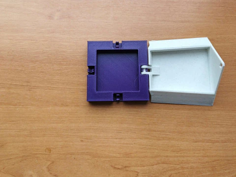 Rose Key Surprise Box Mechanical Gift Box STL Pull-to-Open Design 3D Print Model
