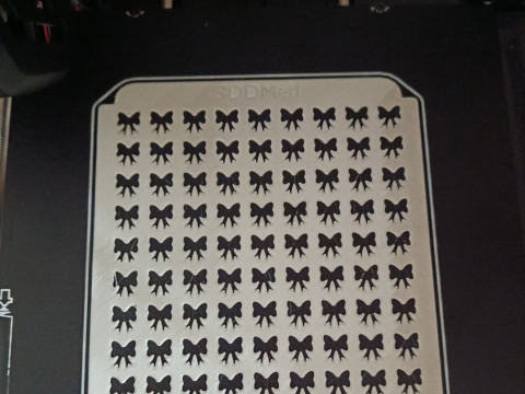 Fliege-Streuschablone 3D Druckmodell