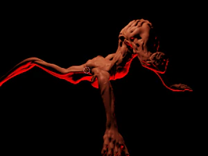 Spider-form monster 3D Model