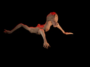 Spider-form monster 3D Model