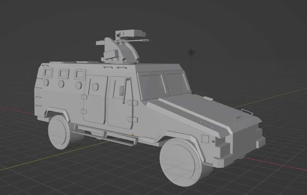 Kozak-2 3D Model .c4d .max .obj .3ds .fbx .stl .blend 