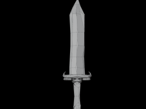 Crystal sword 3Dモデル