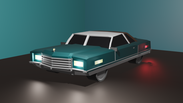 CadillacEldorado1977 3D Model .c4d .max .obj .3ds .fbx .stl .blend 