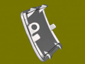 Plug for jack Mercedes 126 3D Model
