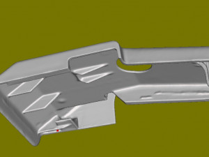 Mercedes w126 SEC front seat cover Modelo 3D