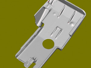 Mercedes w126 SEC front seat cover Modelo 3D
