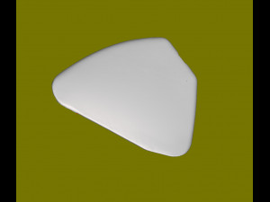 Mercedes W126 500 SEL seat cover cover front left Modelo 3D