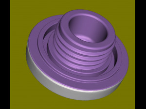 Oil fill cap inch HondaAcura 3D Модель