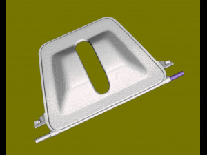 Door lock cover Modelo 3D