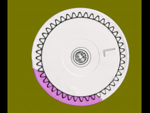 Taurus Power Window Pulley 3D Model