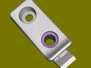 Mercedes Sprinter sun visor attachment 3D Model