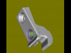 Mercedes Sprinter sun visor attachment Modelo 3D