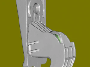 Mercedes Sprinter sun visor attachment 3D Model