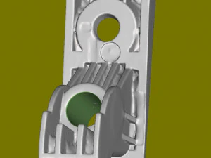 Mercedes Sprinter sun visor attachment 3D Model