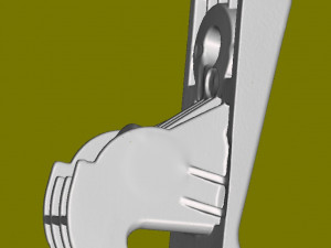 Mercedes Sprinter sun visor attachment Modelo 3D