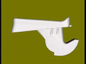 Mercedes Sprinter sun visor attachment 3D Model