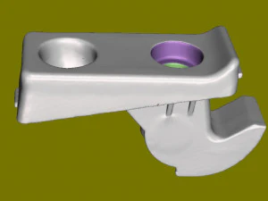 Mercedes Sprinter sun visor attachment 3D Model