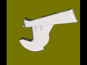 Mercedes Sprinter sun visor attachment 3D Model