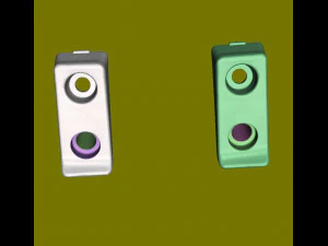 Mercedes Sprinter sun visor attachment 3D Model
