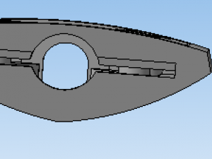 Headphone mount LR Modelo 3D