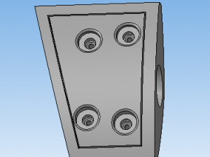 Headphone mount LR Modelo 3D