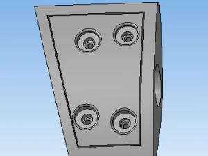 Soporte para auriculares LR Modelo 3D