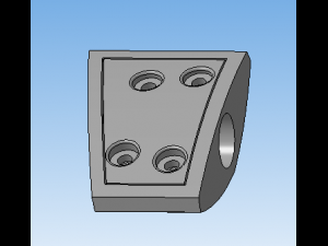Headphone mount LR Modelo 3D