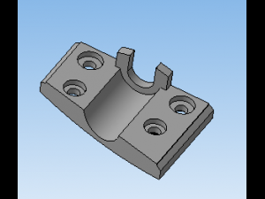 Headphone mount LR Modelo 3D
