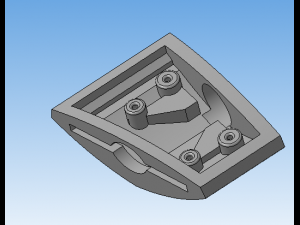 Headphone mount LR Modelo 3D