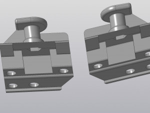 Front bumper mount F0rd Sierra 3D Model