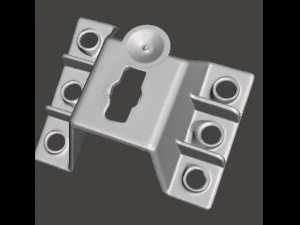 Supporto paraurti posteriore F0rd Skorpio 1992-1998 Modello 3D